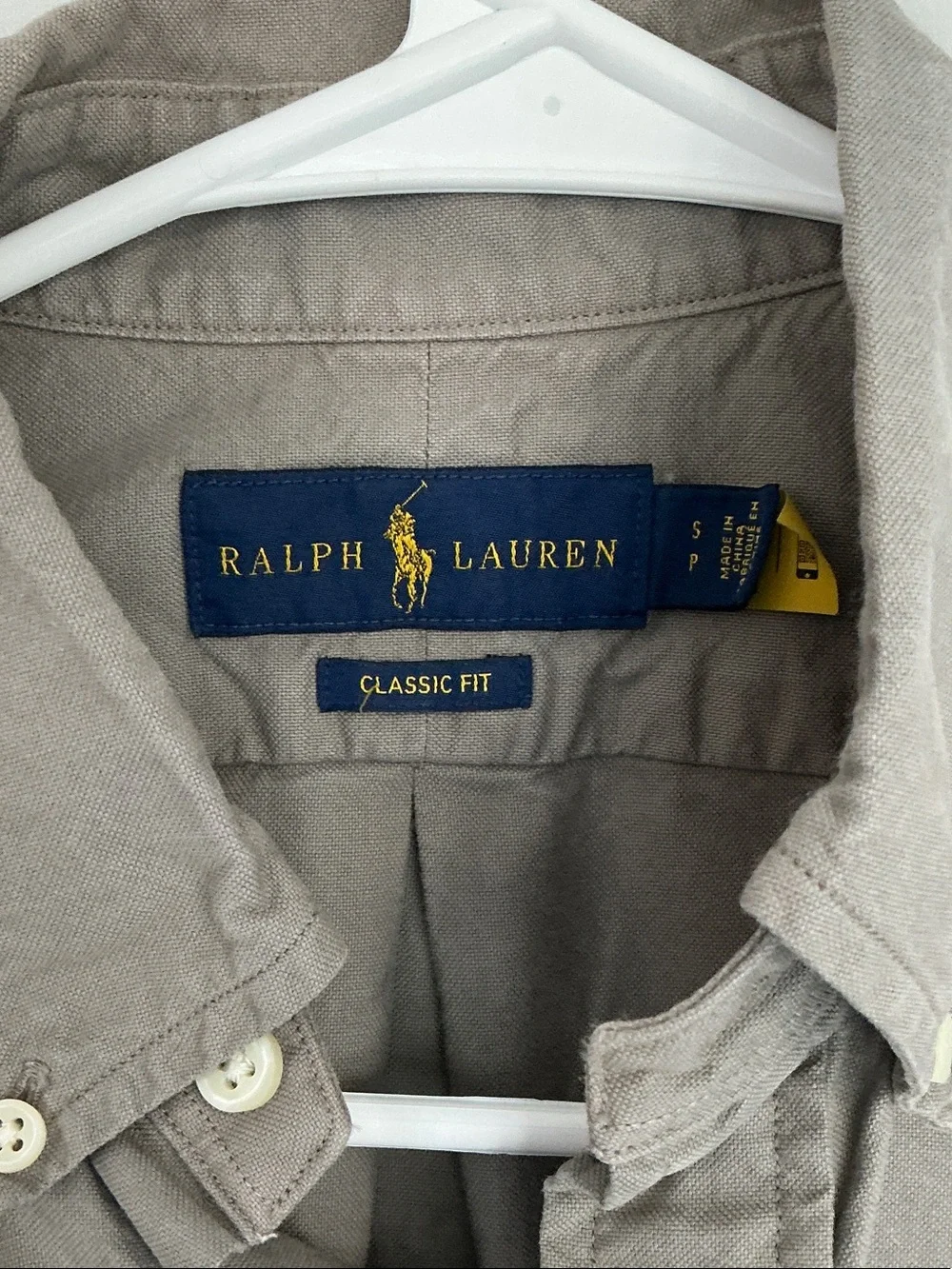 Polo by Ralph Lauren Olive Button-Down Oxford Shirt